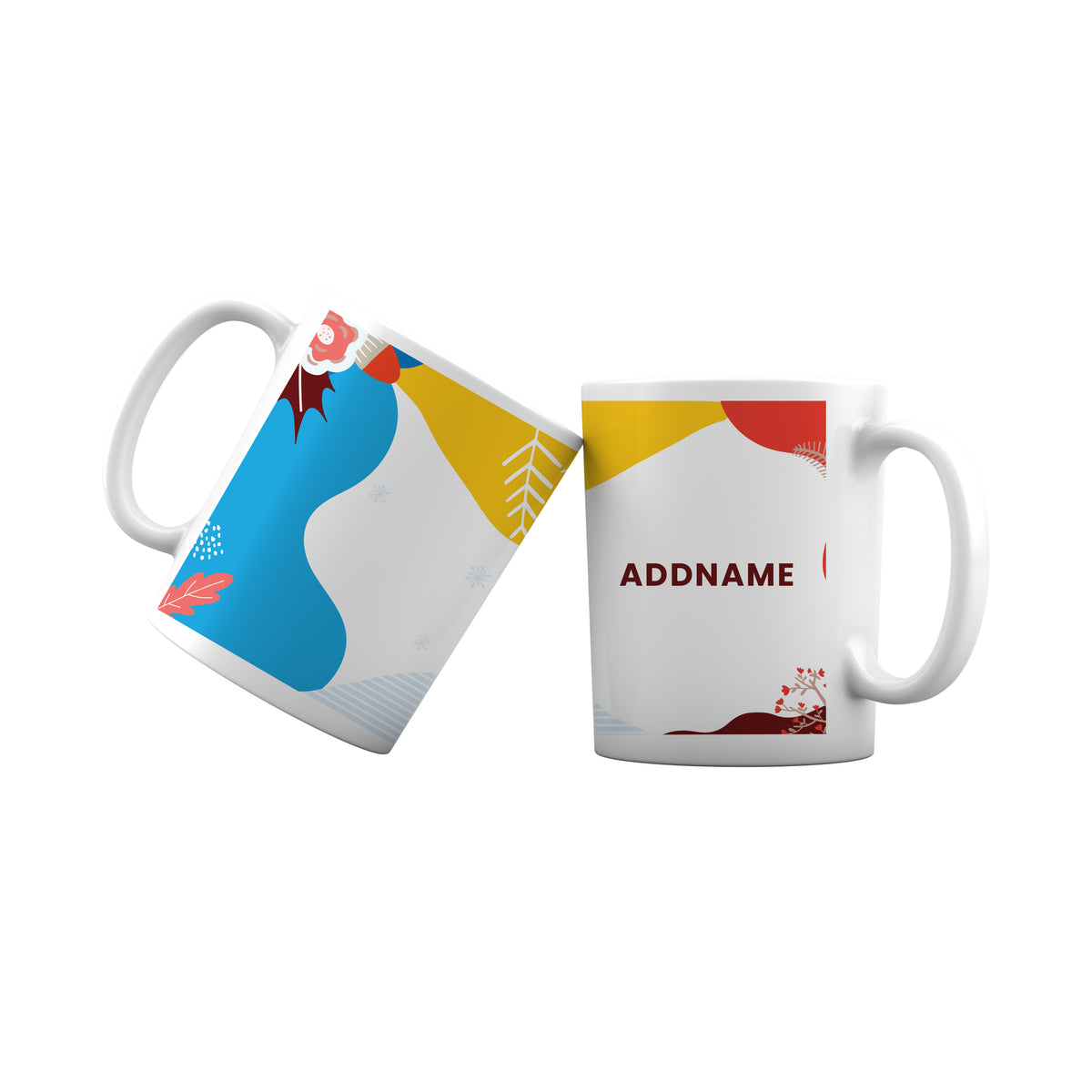 Christmas Series Mugs - Joyous Colours