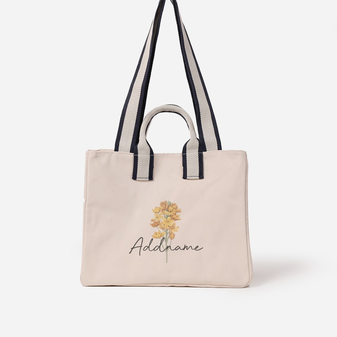 Kiera Bag - Yellow Flower Addname