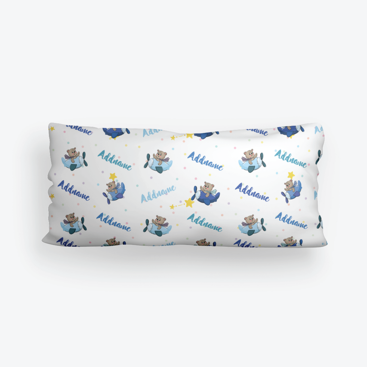 Cute Bear Pilot Boy Baby Husk Pillow