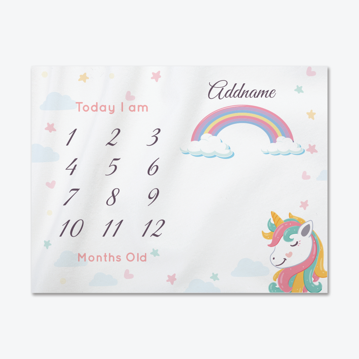Unicorn Baby Mat