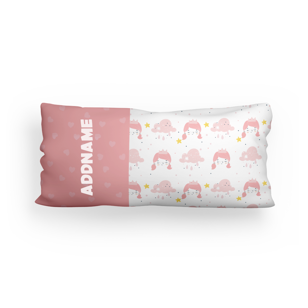 Dreamy Girl Pink Baby Husk Pillow
