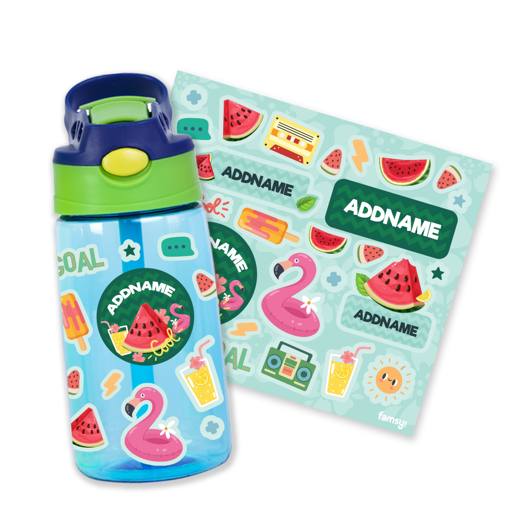 Juicy Watermelon Blue Kiddies Bottle