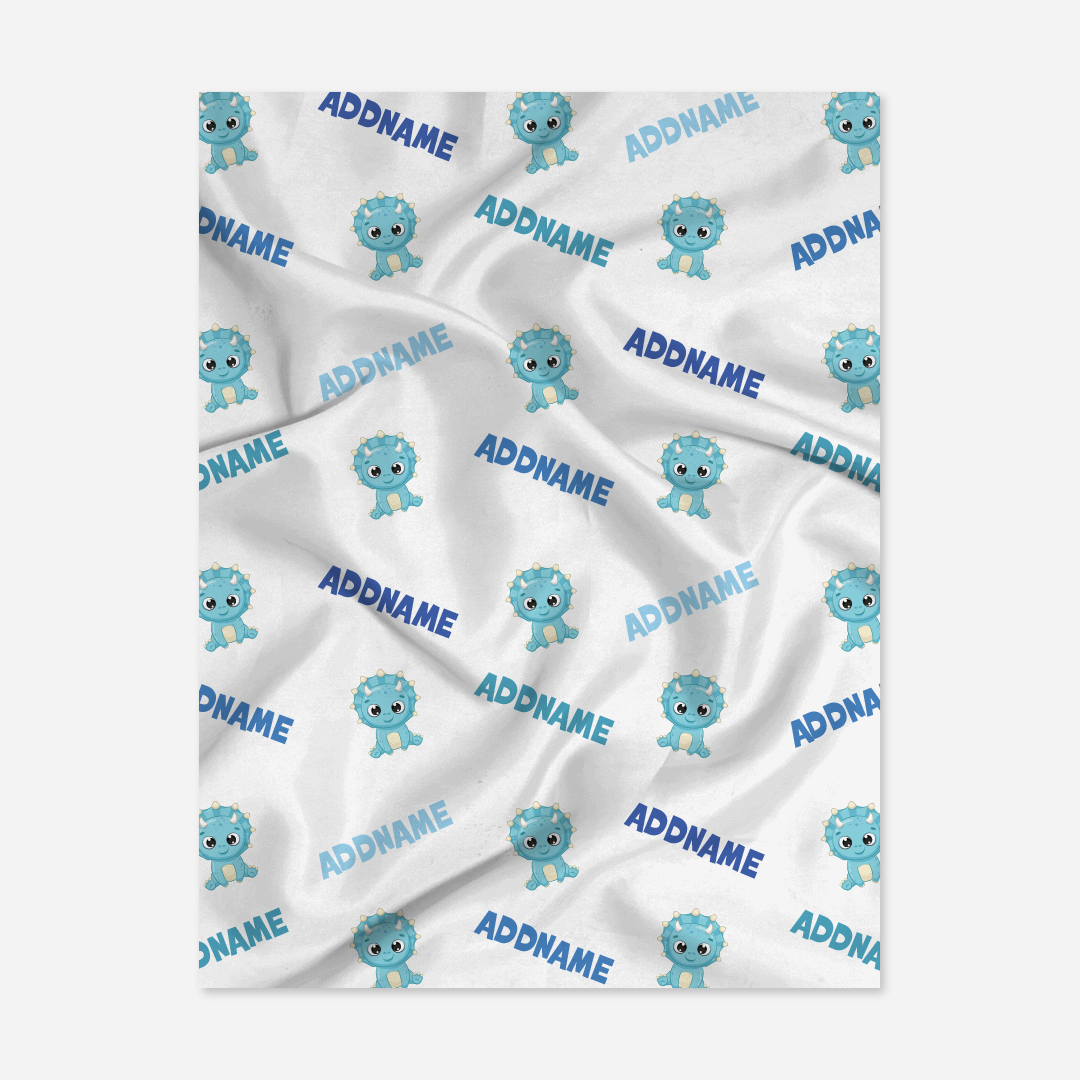 Dinosaur Baby Blanket