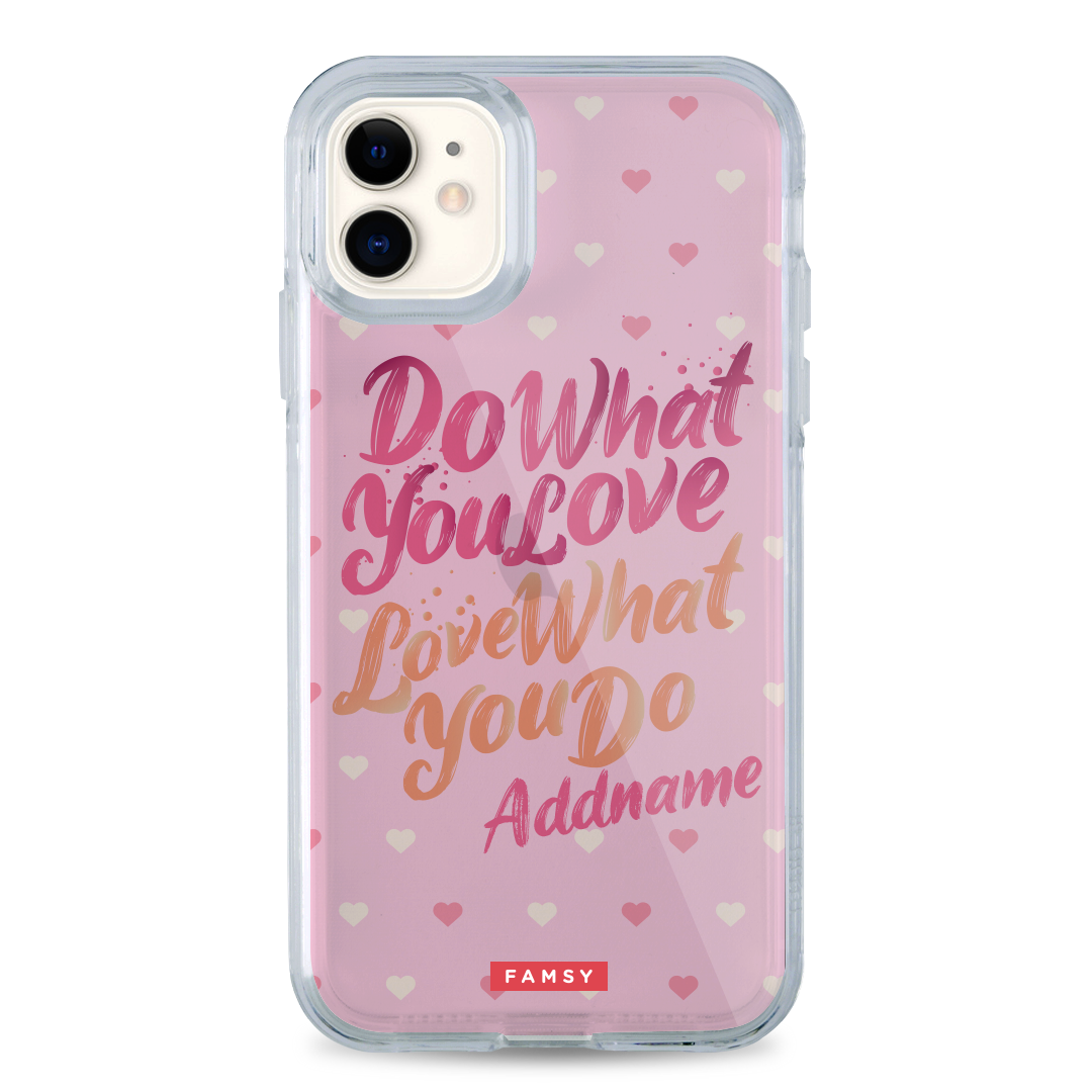 Good Vibe Series - Do What You Love iPhone Case