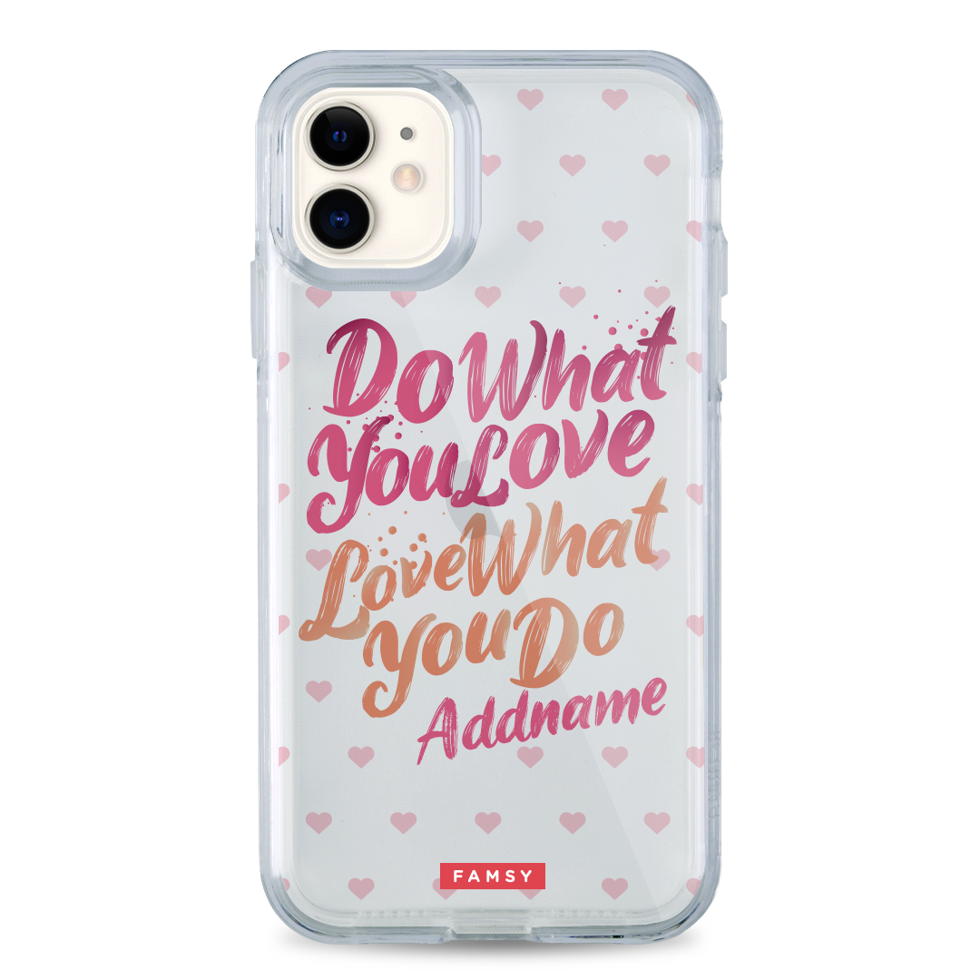 Good Vibe Series - Do What You Love iPhone Case