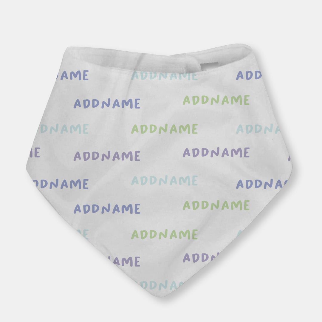 Dreamy Blue Baby Bib