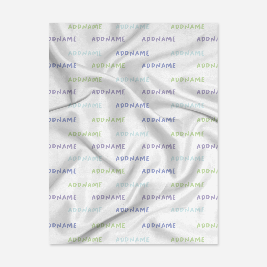 Dreamy Blue Baby Blanket