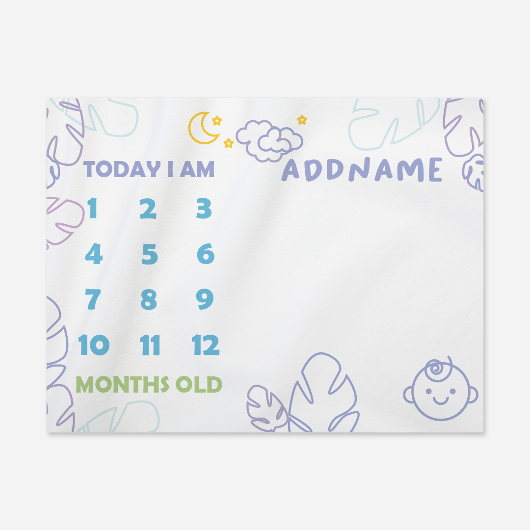 Dreamy Blue Baby Mat