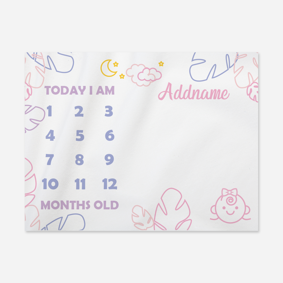 Dreamy Pink Baby Mat