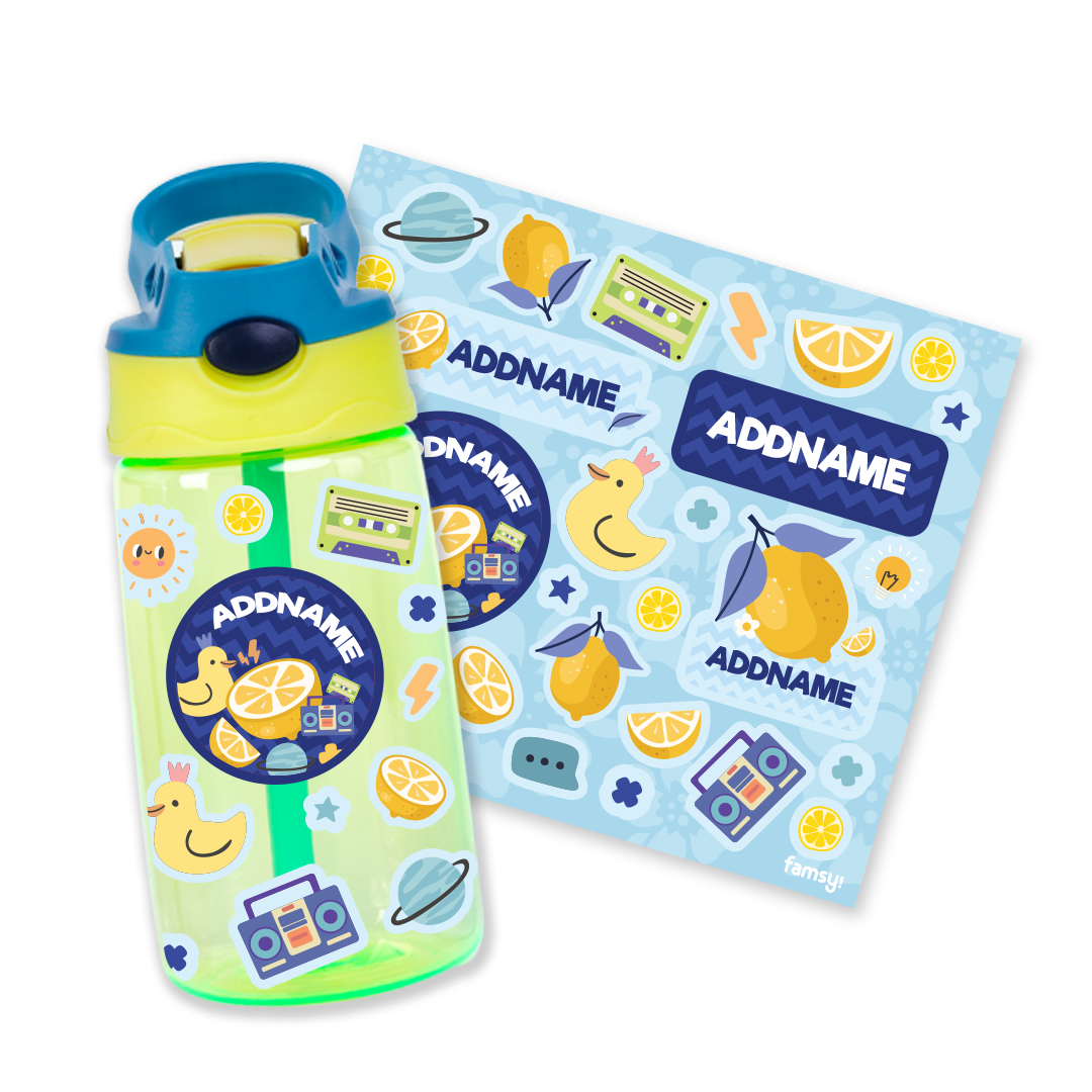 Squeezy Lemon Green Kiddies Bottle