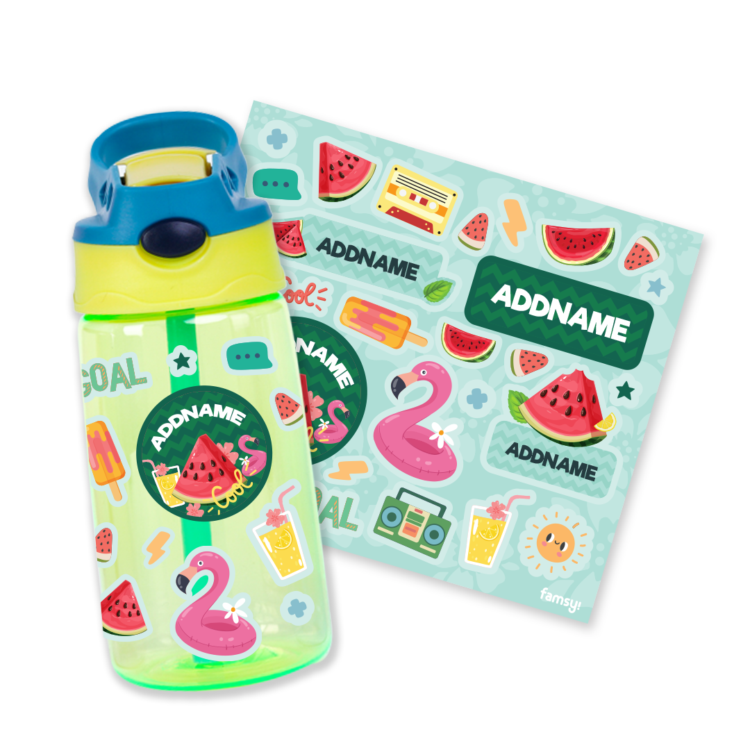 Juicy Watermelon Green Kiddies Bottle