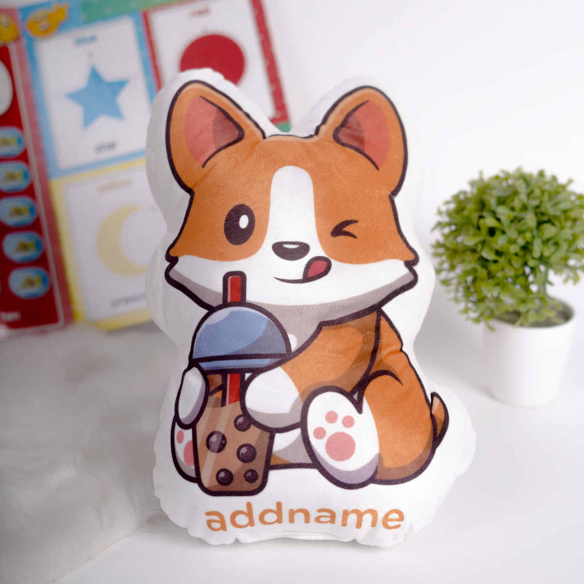 Adopt A Plushie - Playful Corgi
