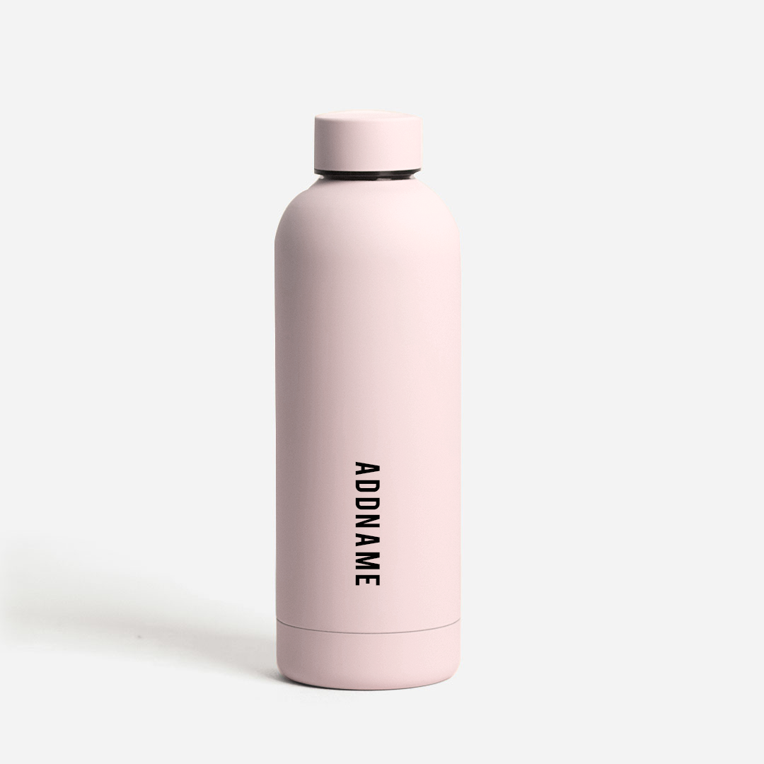 Petite - Light Pink Mizu Thermo Water Bottle