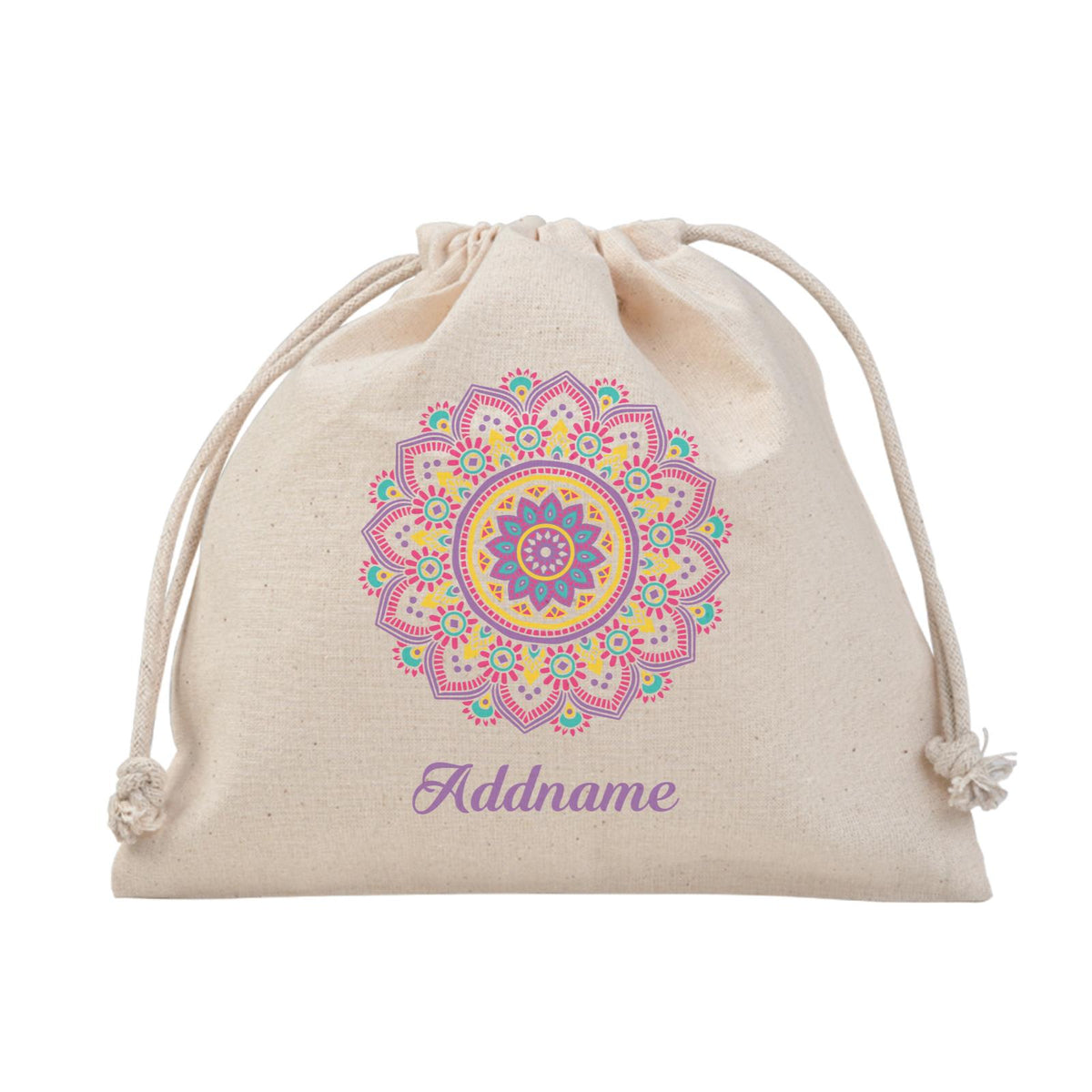 Deepavali Series Purple Mandala Satchel