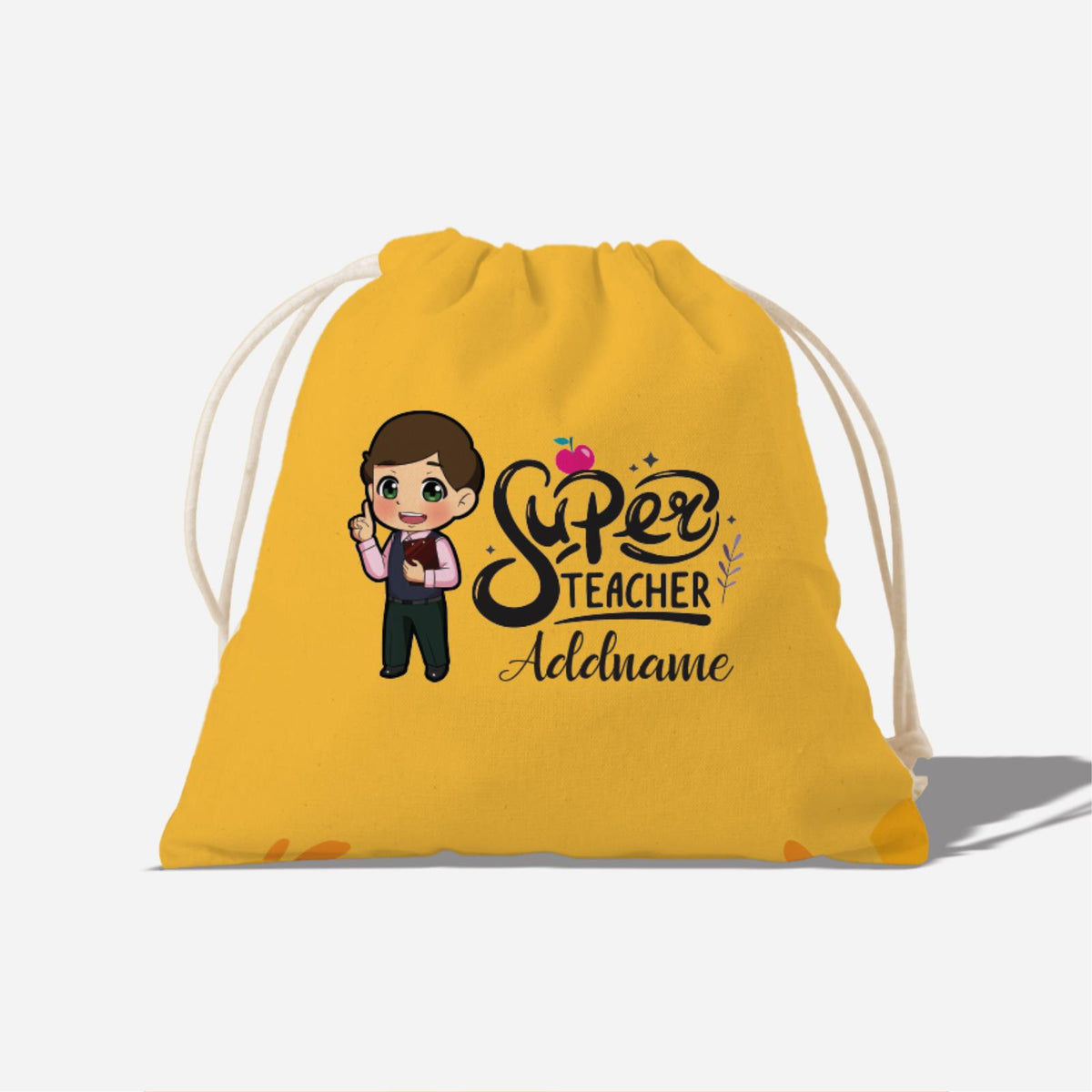 Chibi Super Teacher Chinese Male Teacher Full Print Satchel