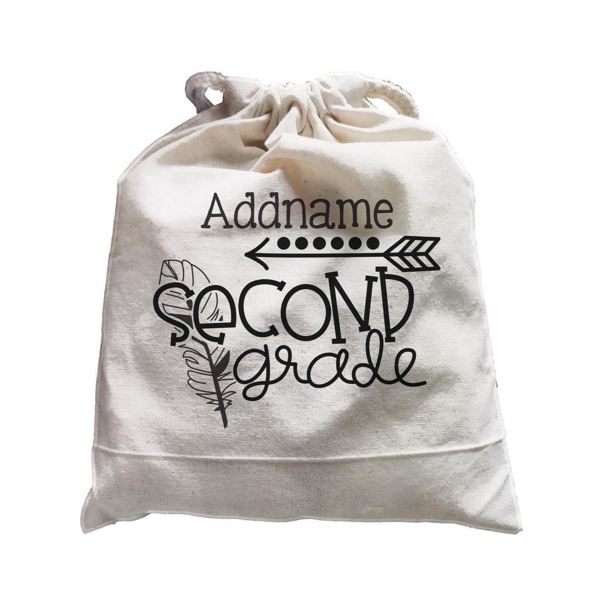 Graduation Series Second Grade with Feather Satchel