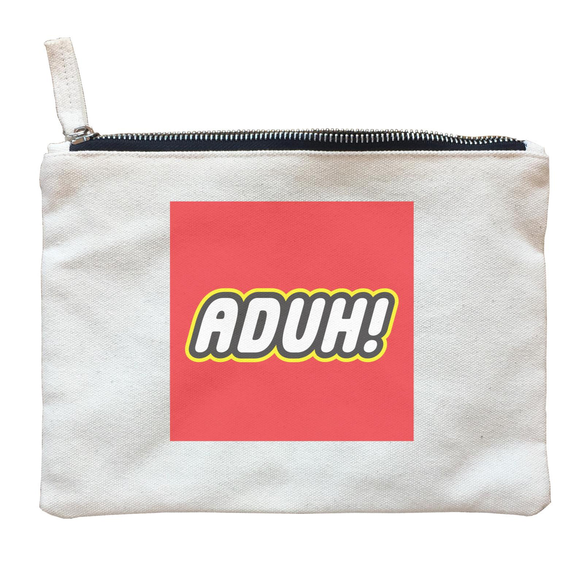 Slang Statement Aduh Accessories Zipper Pouch