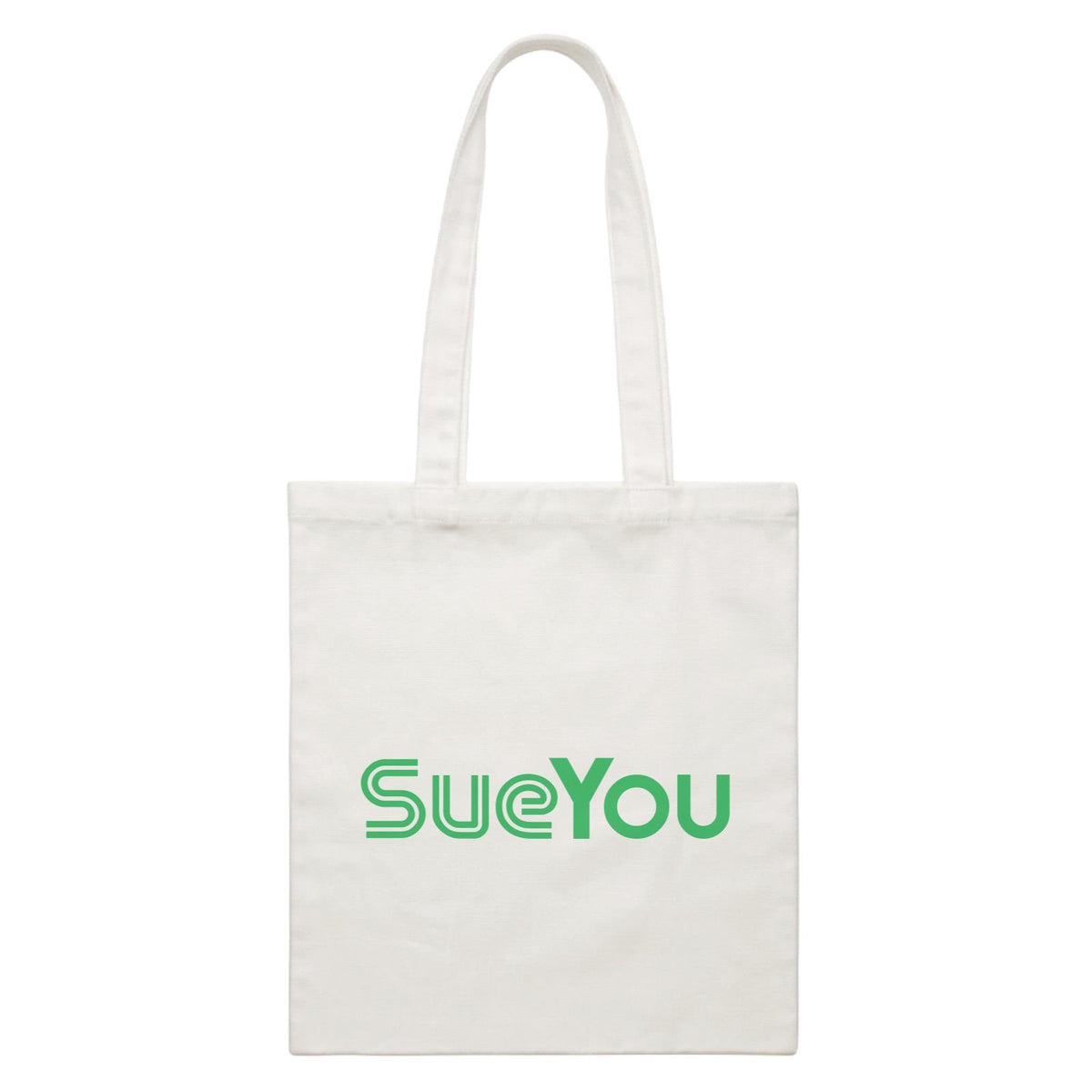 Slang Statement SueYou Accessories White Canvas Bag