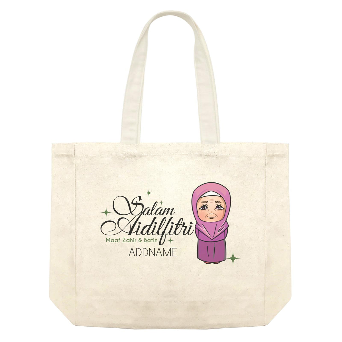 Raya Chibi Shopping Bag