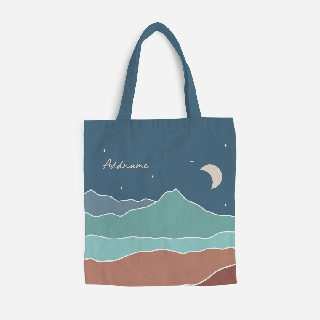 Kaira Series Full Print Tote Bag - Azraq