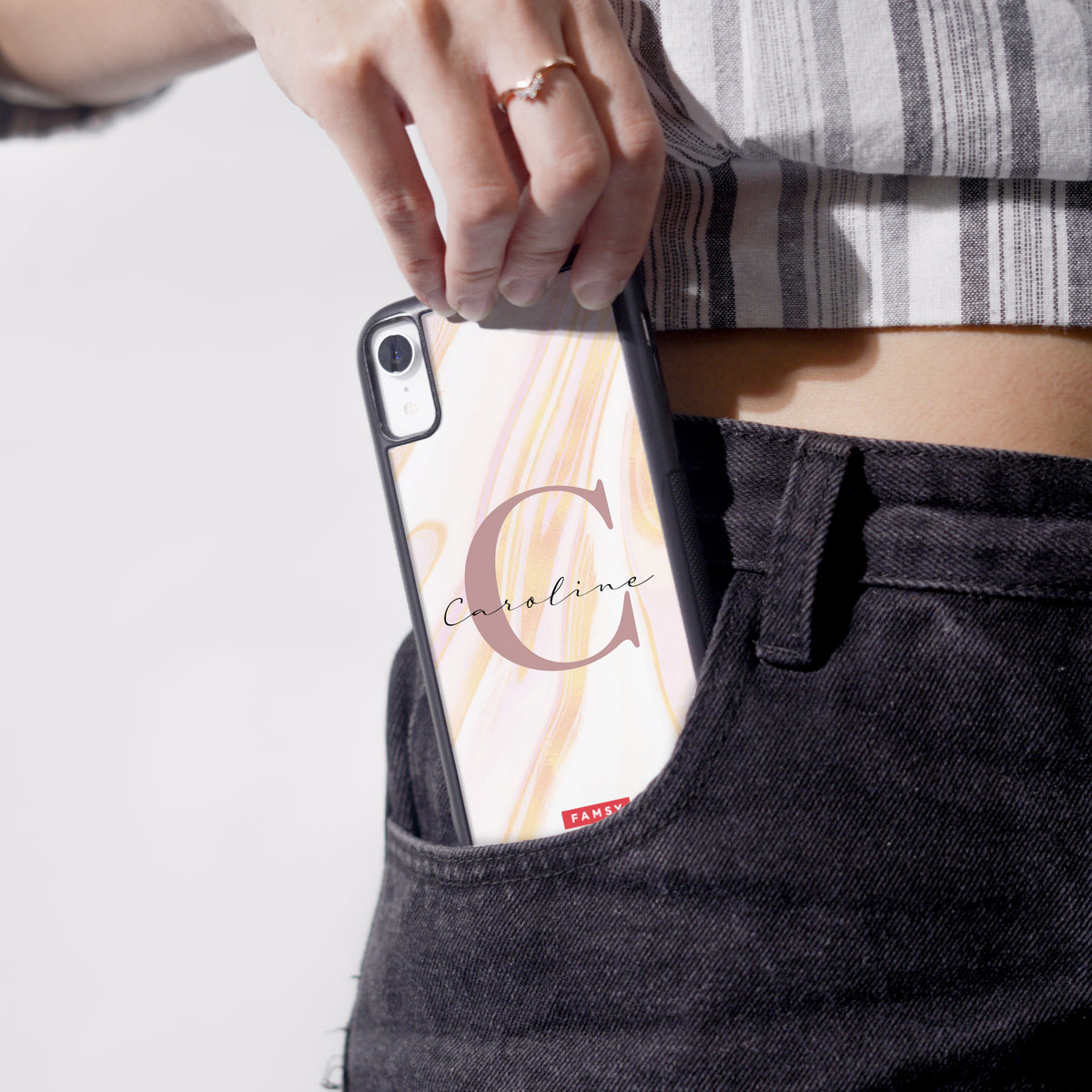 Initial Series - Citrine Samsung Case