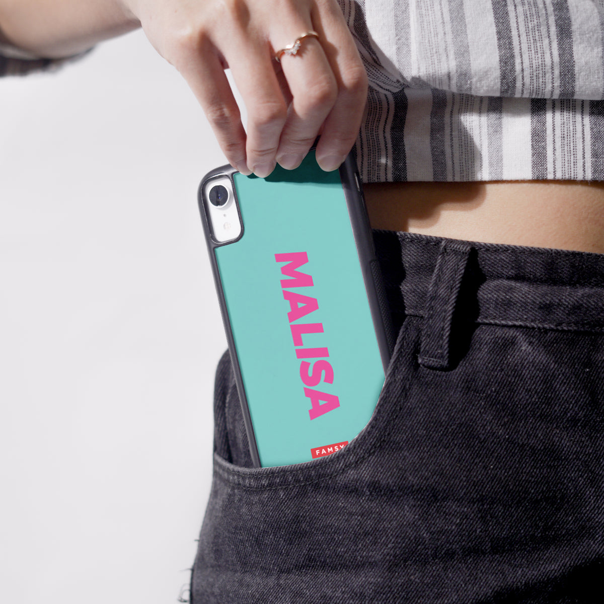 Your Name Series - Cream Soda iPhone Case