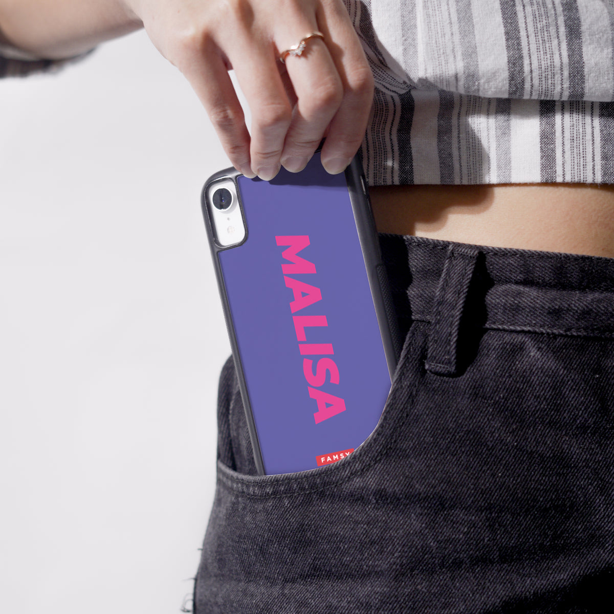 Your Name Series - Berry Yoghurt iPhone Case