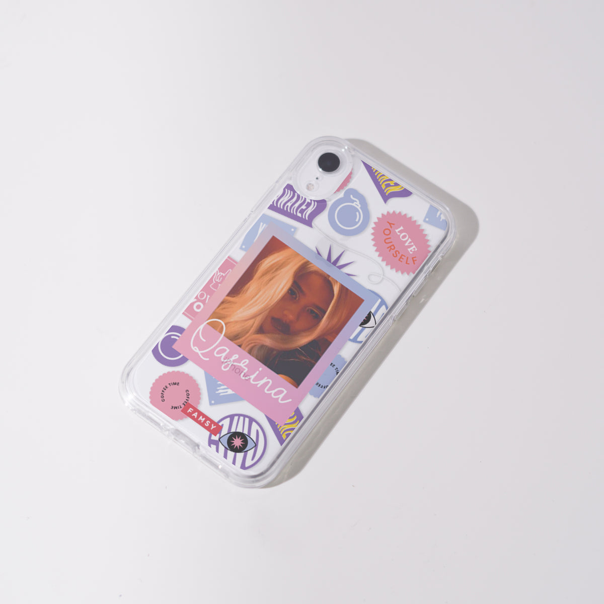 The Spotlight Series - Violet Vibe iPhone Case
