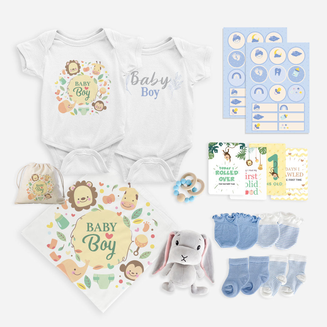 Non-personalized Baby Boy Ultra Premium Box Set