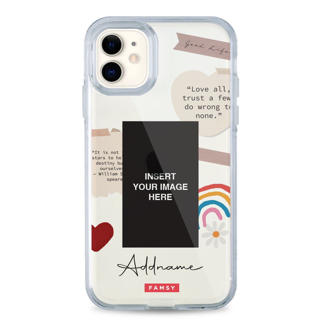 The Spotlight Series - Scrapnotes iPhone Case