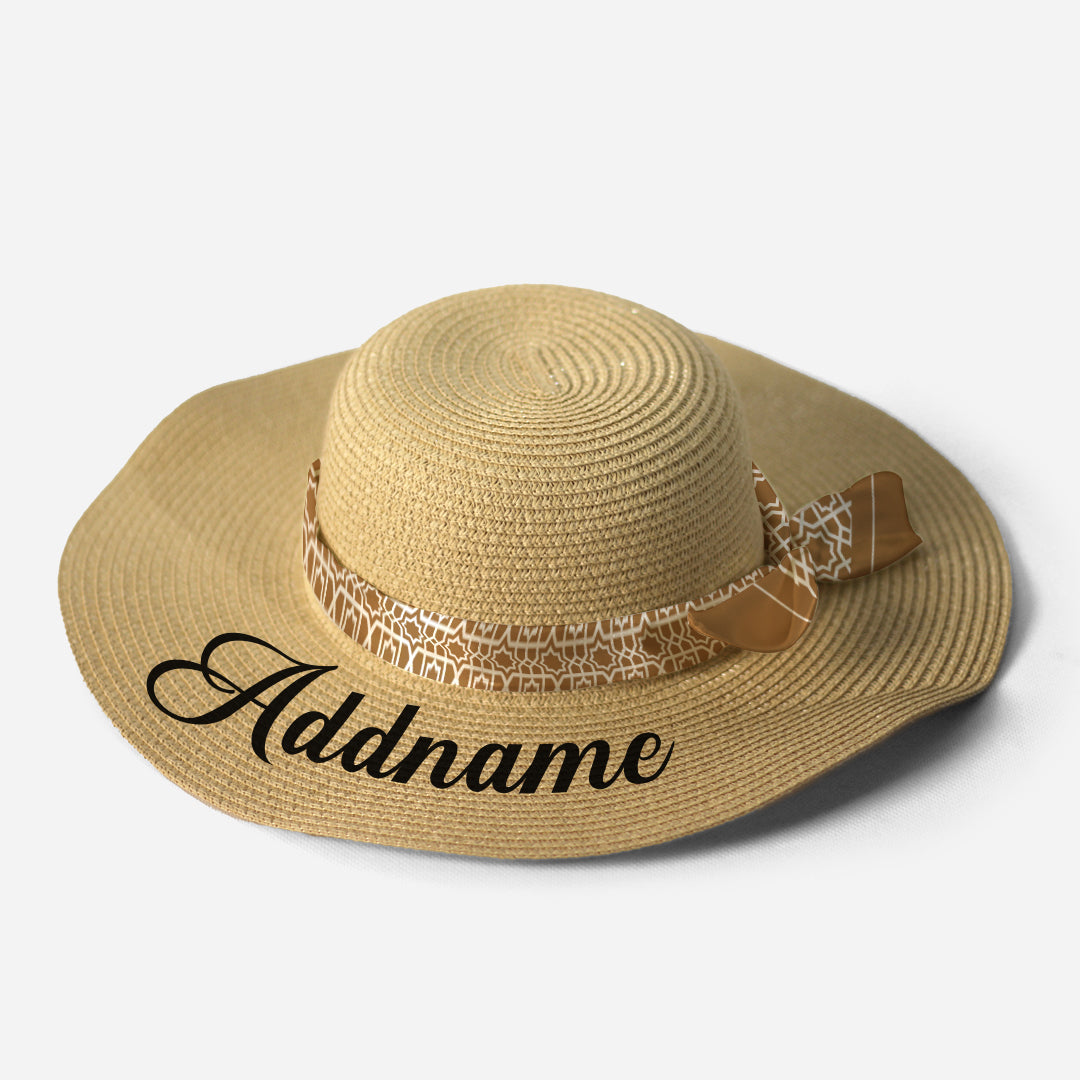 Kids/Adult Straw Hat - Annas Series Sand Twilly