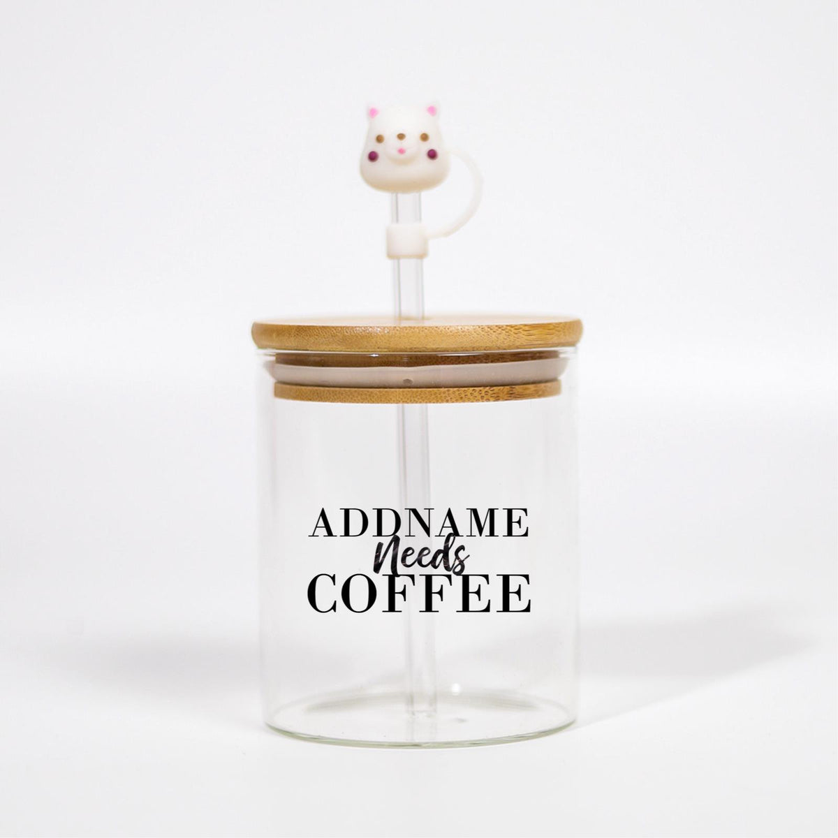 Marble Addname Need Coffee Canicup - Jet With Black Text