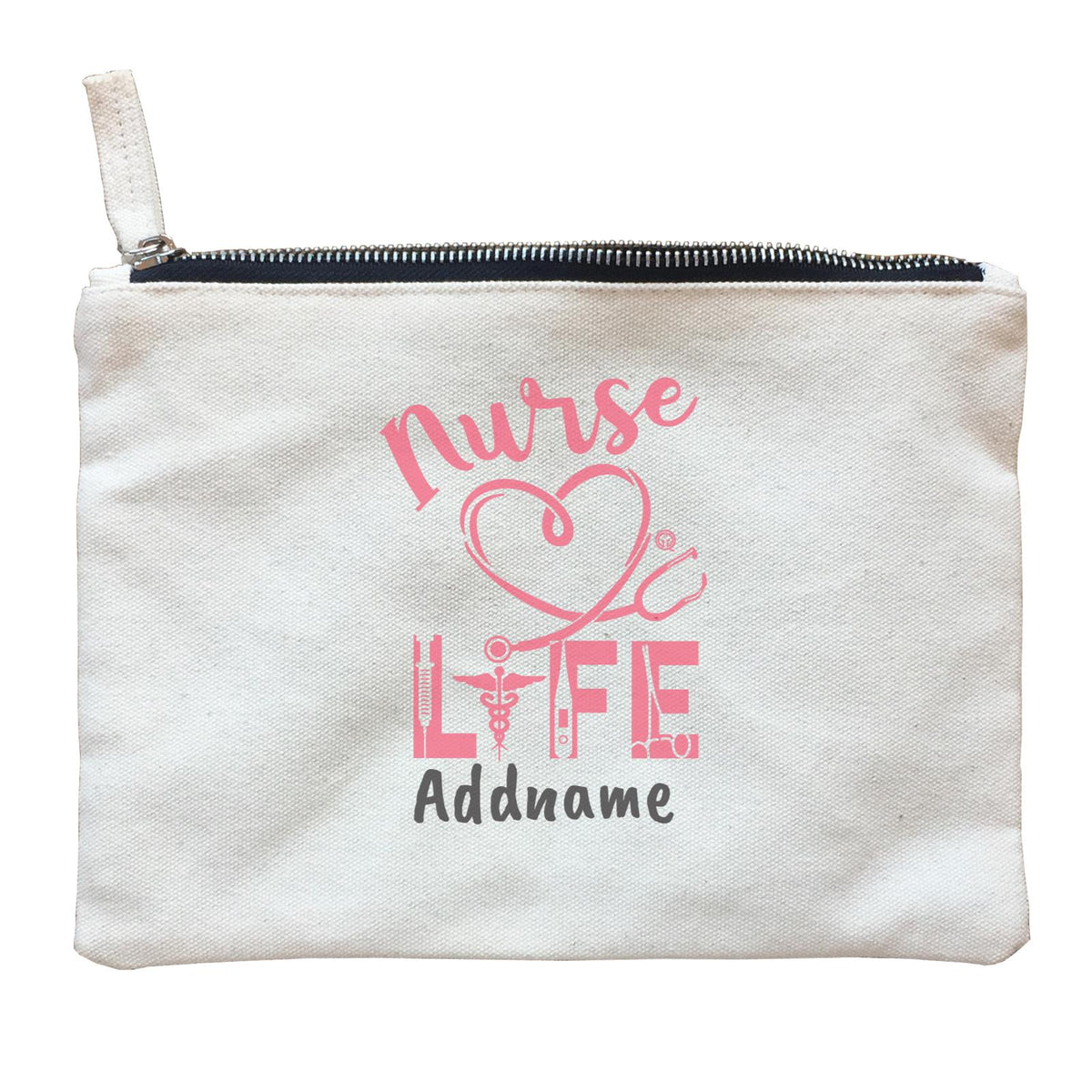Nurse Life Zipper Pouch