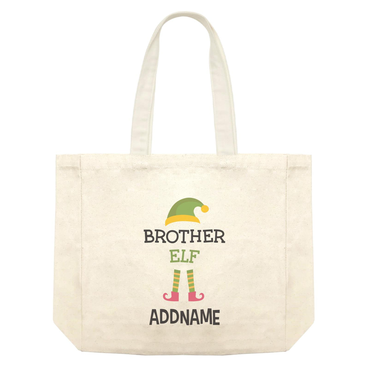 Christmas Series Brother Elf Shopping Bag