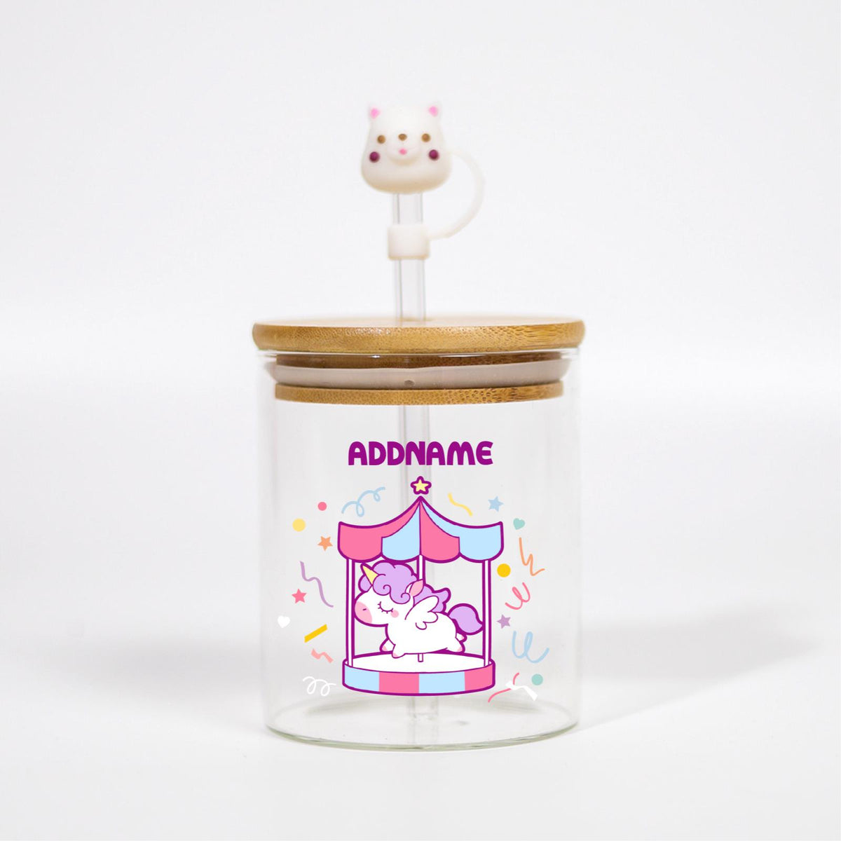 Cutesy Series Canicup - Unicorn Merry Go Round