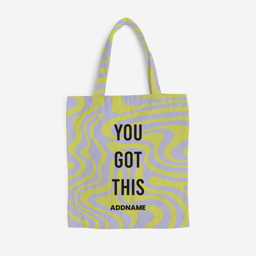 Be Confident Series Canvas Bag - You Got This