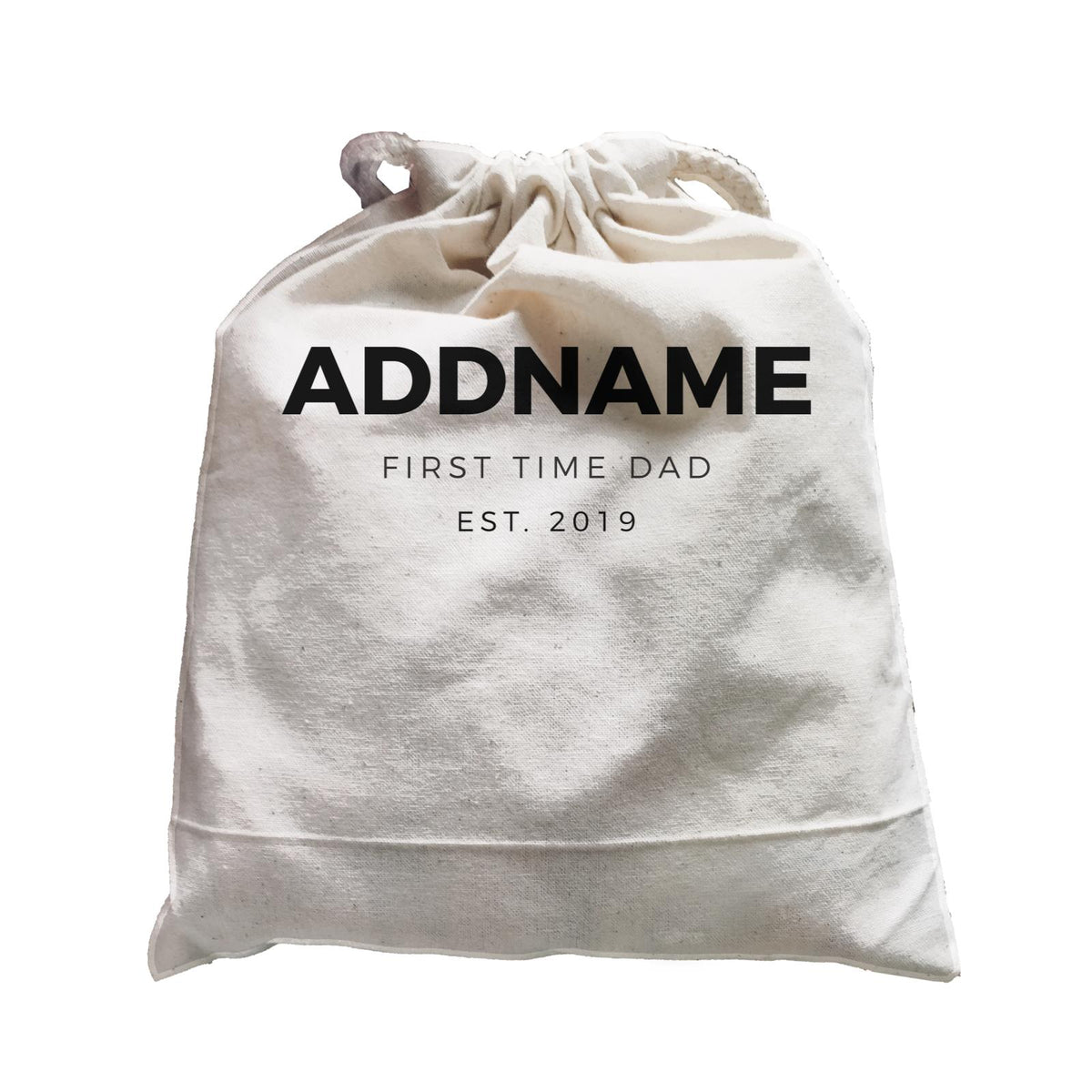 Addname First Time Dad With Date Satchel