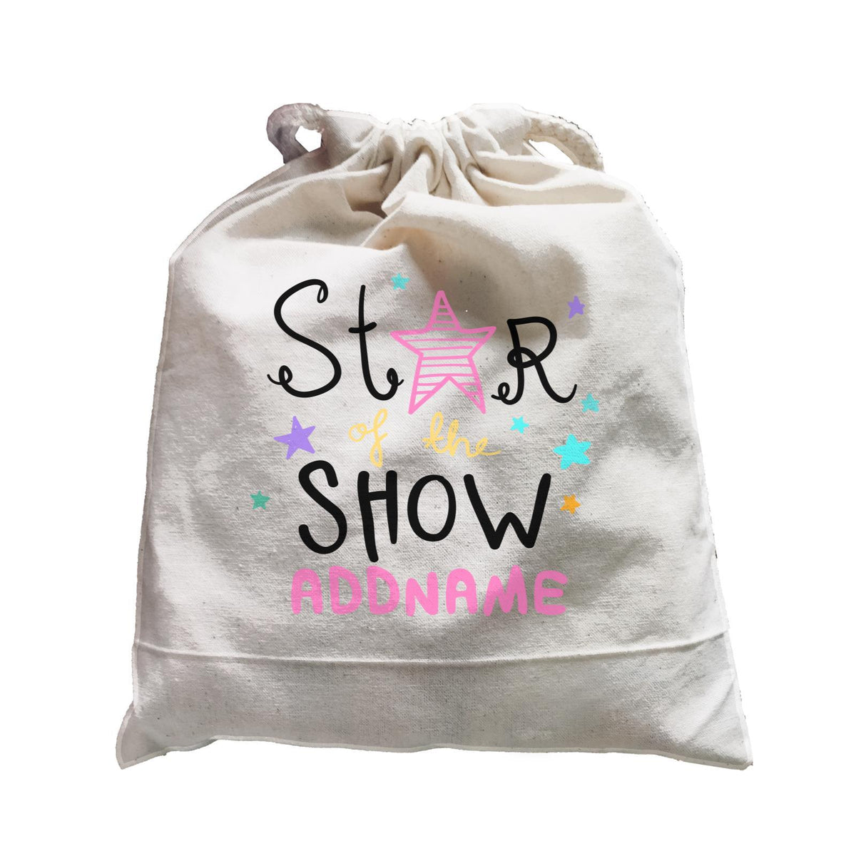Children's Day Gift Series Star Of The Show Pink Addname Satchel