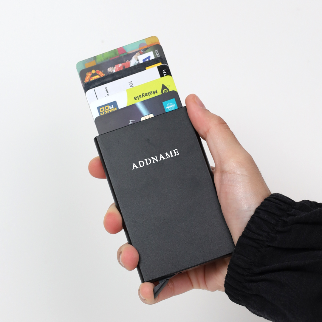 Pop-Up Card Holder - Black