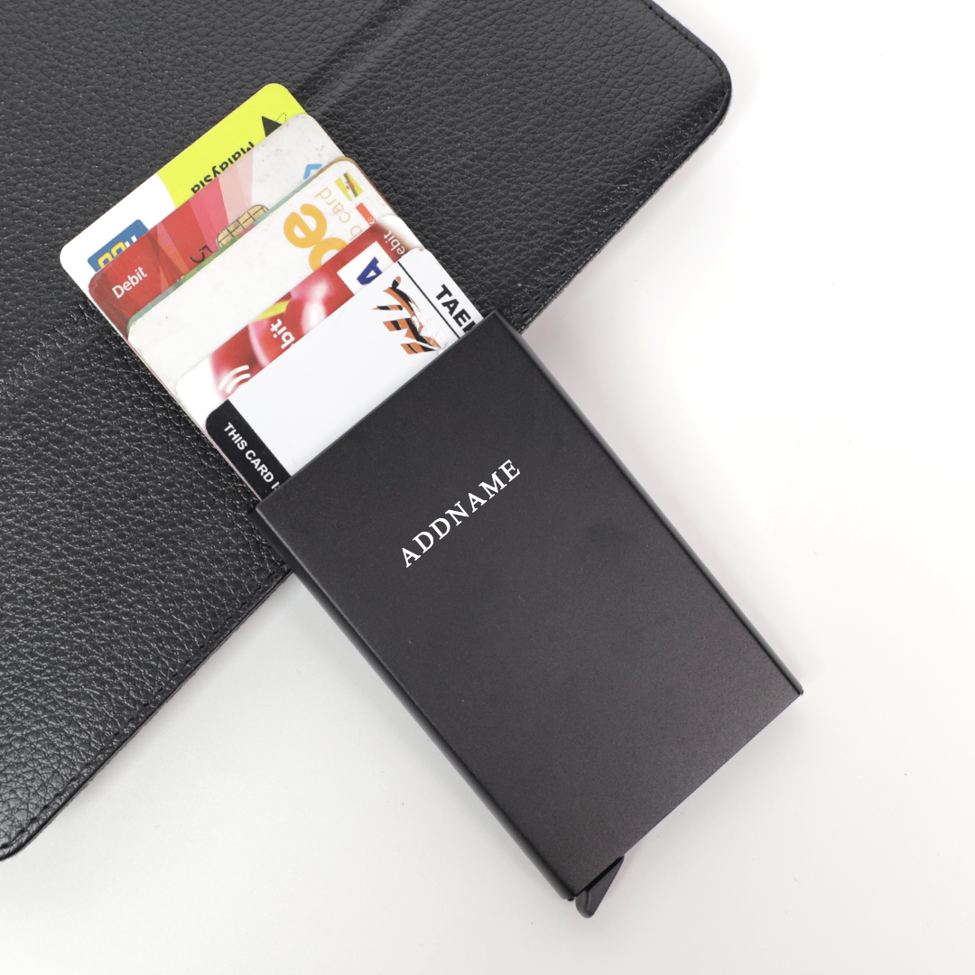 Pop-Up Card Holder - Black