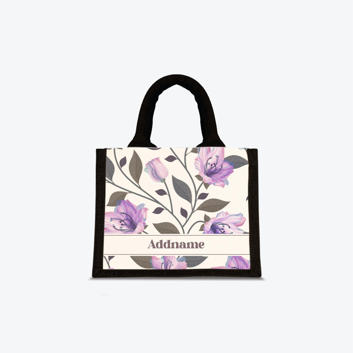 Classic Kesuma Jute Bag - Mystic Purple