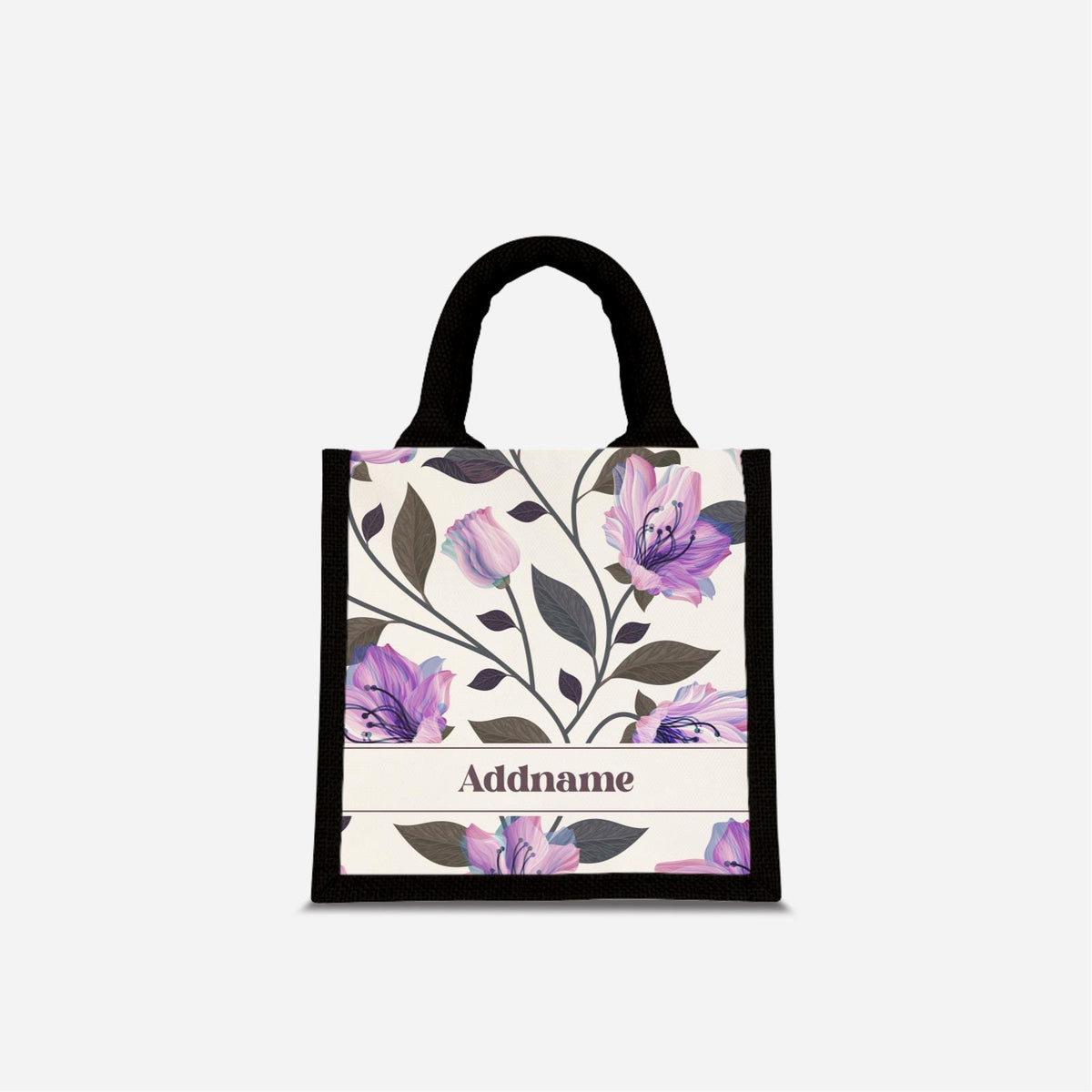 Classic Kesuma Jute Bag - Mystic Purple