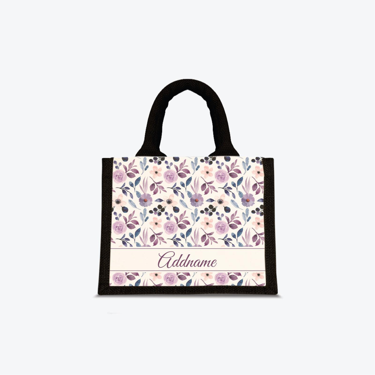 Laura Series - Violet Jute Bags