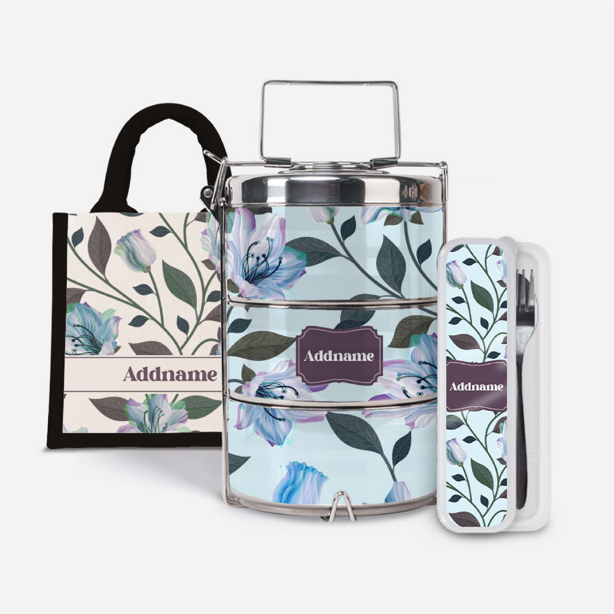 Classic Kesuma Series - Set Kasih Icy Blue