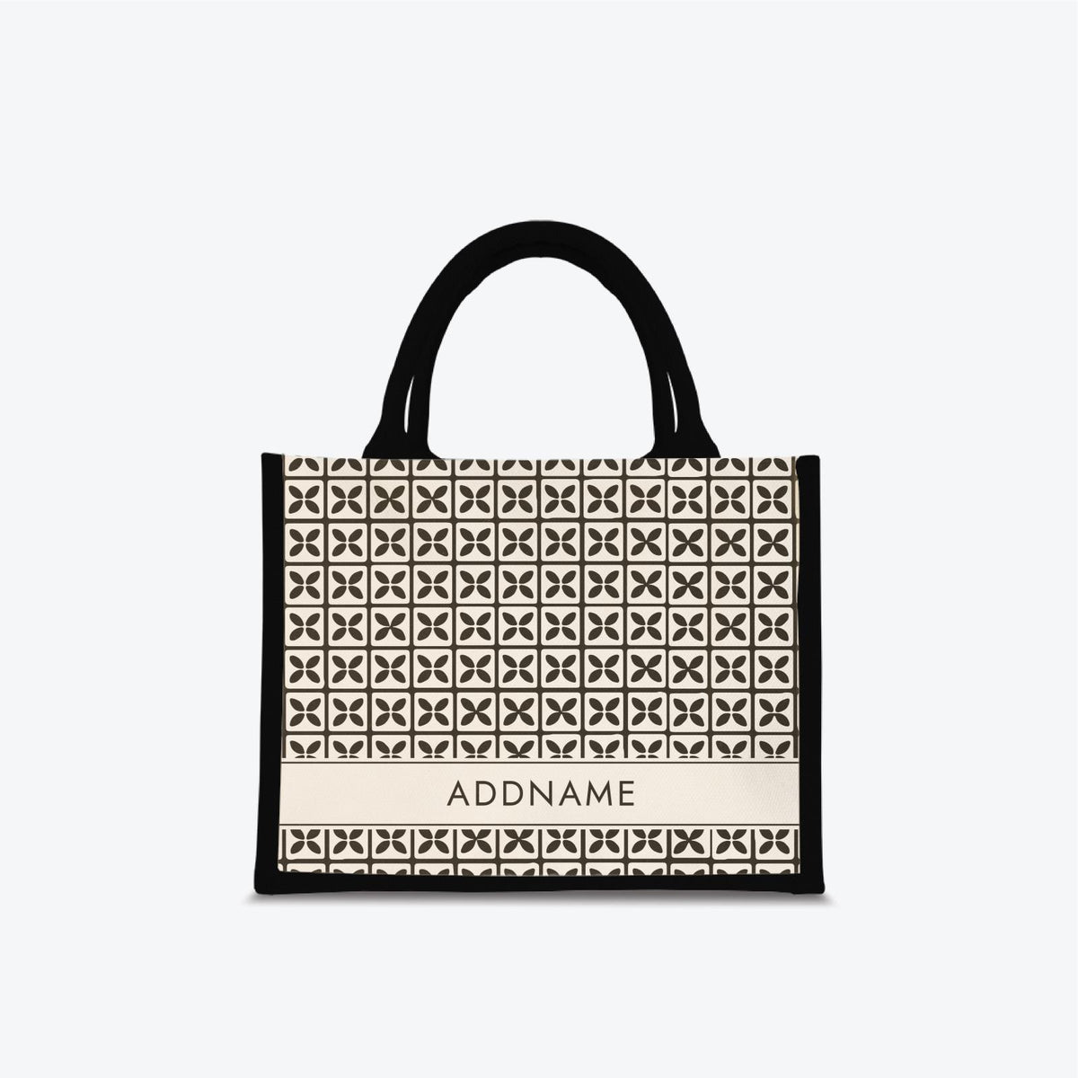 Kedah Rumaysa Jute Bag - Black