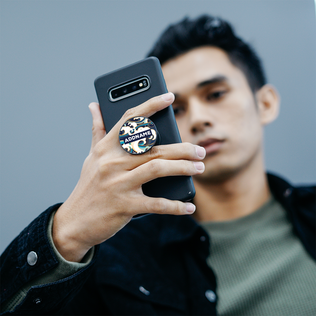 Japanese Wave Phone Holder