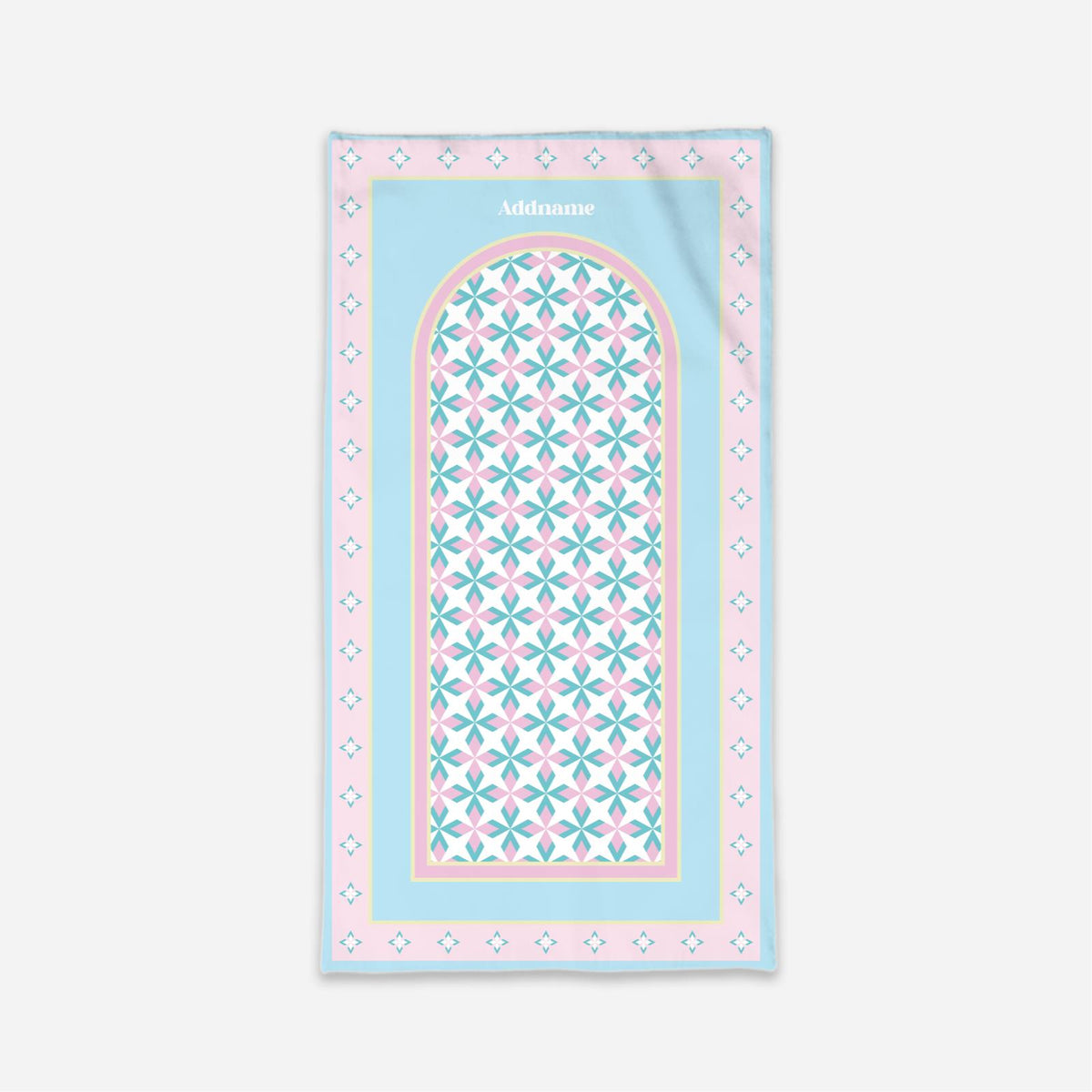 Ixora Series Sejadah - Light Pink