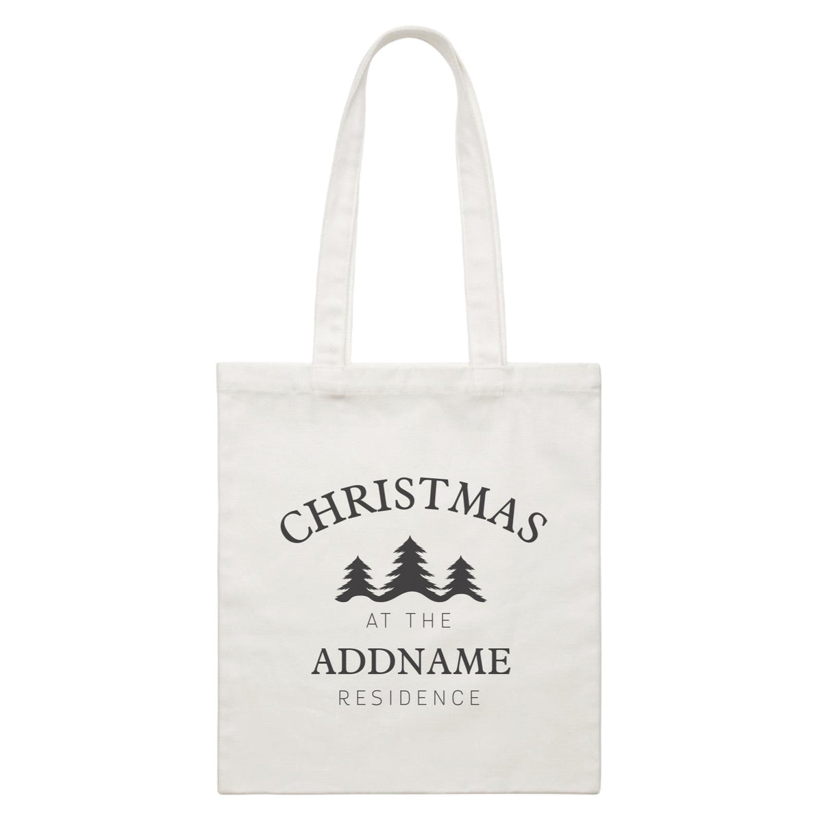Xmas Christmas At The Residence Canvas Bag