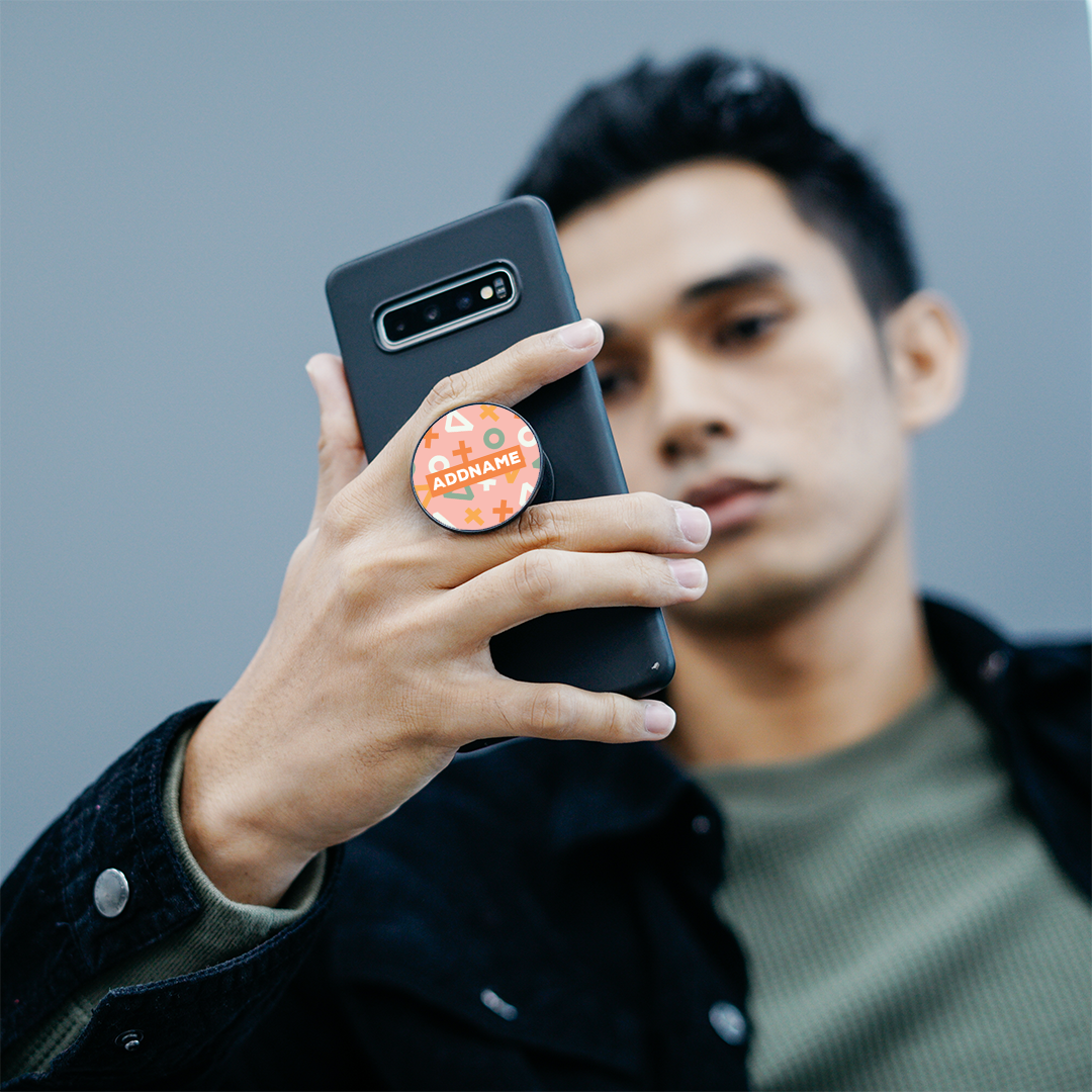 Abstract Shapes Phone Holder