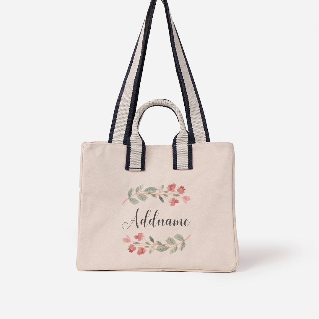 Kiera Bag - Red Flower Addname